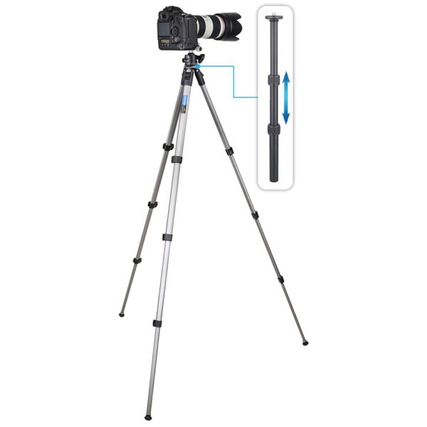 Tripod for Camera Mobile Phone Smartphone Stand Dslr Professional Flexible Tripod Lightweight Stand Arca Swiss Ball Head CF30 - Image 3