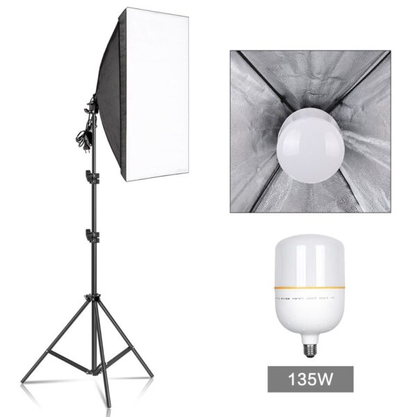 Photography Softbox Lighting Kits 50x70CM Professional Continuous Light System Soft Box For Photo Studio Equipment - Image 14