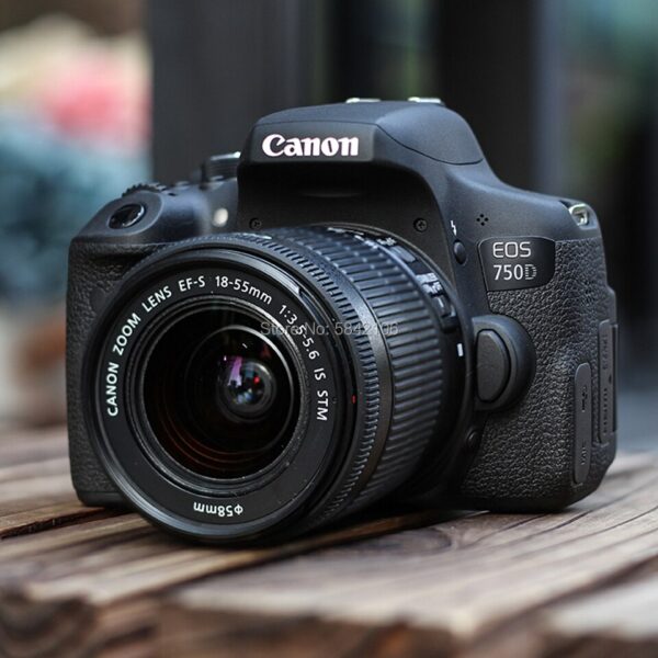 Canon EOS 750D DSLR camera  Canon  EF-S 18-55mm f/3.5-5.6 IS STM Lens