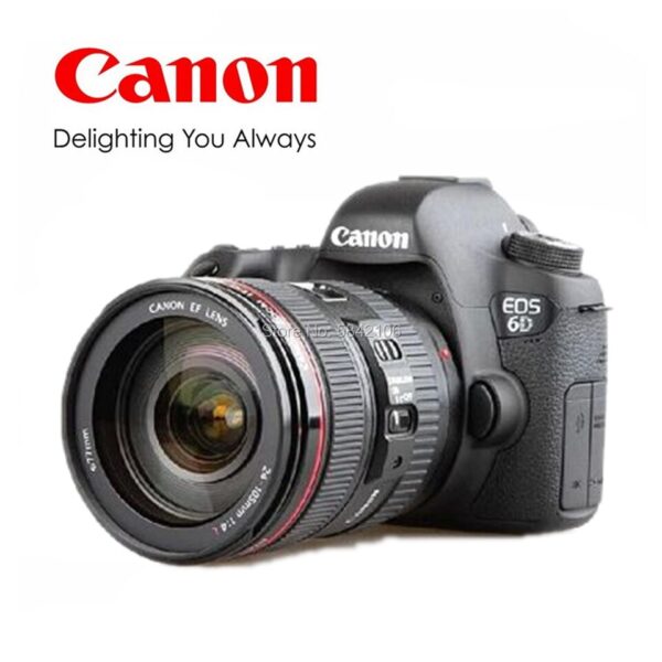 Canon 6D Full Frame DSLR Camera -20.2MP - Video - Wi-Fi    canon 24-105 lens - Image 8