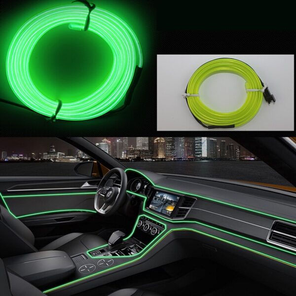 Ambient Lamp RGB Car LED Neon Cold Light Auto Interior Atmosphere Light Refit Decoration Strips Shine Usb/Cigar Lighter/Driver - Image 7