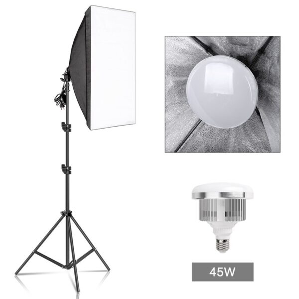 Photography Softbox Lighting Kits 50x70CM Professional Continuous Light System Soft Box For Photo Studio Equipment - Image 12