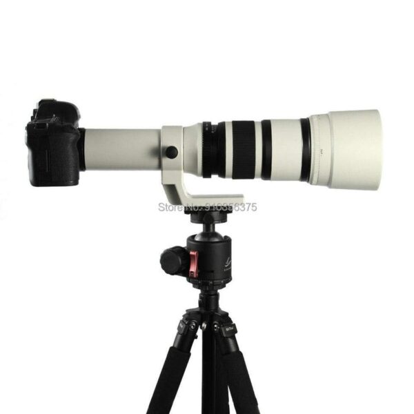 JINTU 500mm/1000mm f/8 Manual Telephoto Lens for Canon EOS 80D 90D Rebel T3 T3i T4i T5 T5i T6 T7 T6i T6s T7i SL1 SL2 60D - Image 3