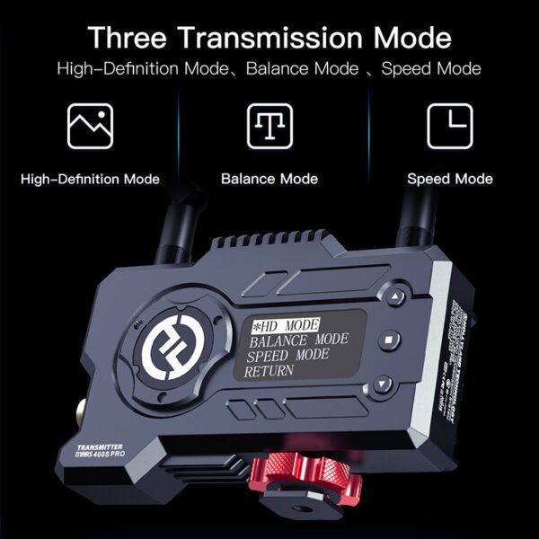 Hollyland Mars 400S Pro [Official] Wireless SDI HDMI Video Transmitter and Receiver 0.1s Latency 400ft Range for Videographer - Image 3