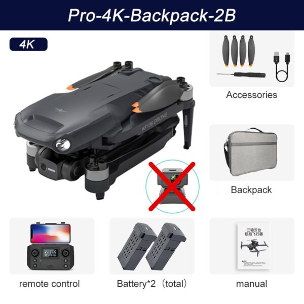 New GPS Drone 4K Profesional 8K HD Camera 3-axis anti-shake Gimbal Obstacle Avoidance aerial photography aircraft Quadcopter - Image 14